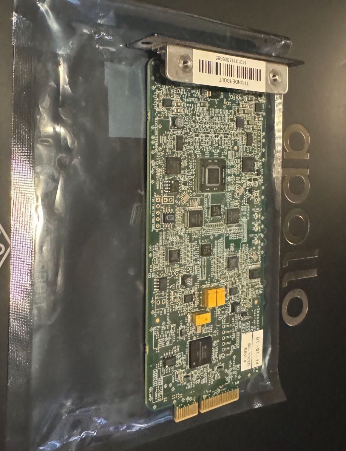 Thunderbolt 2 card for Universal Audio Apollo interface