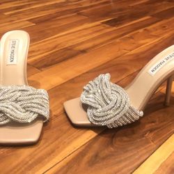Women’s Rhinestone Heels By Steve Madden Size 6