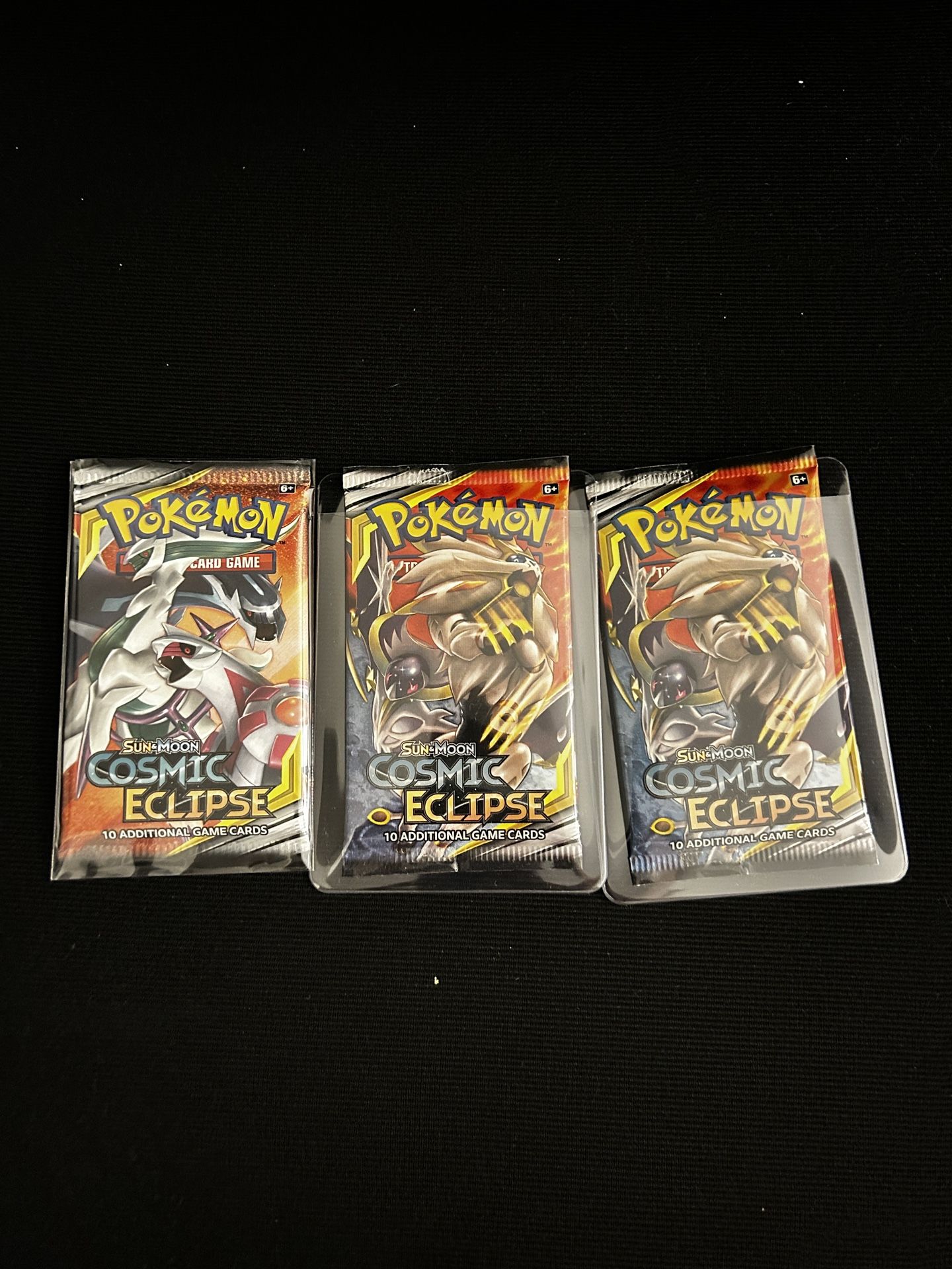 Cosmic Eclipse Sun And Moon Booster Packs Pokemon Sealed