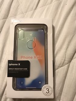 Clear IPhone X case