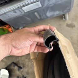RV Slide Out Seal' D-Seal Wiper Weather Stripping- Replacement for RV Camper Slideout System Black Rubber