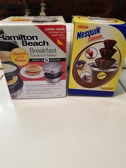 Sandwich maker/Fondue set