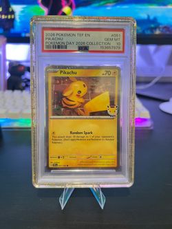 Pokemon day pikachu PSA10 Swirl