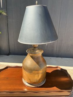 Copper lamp