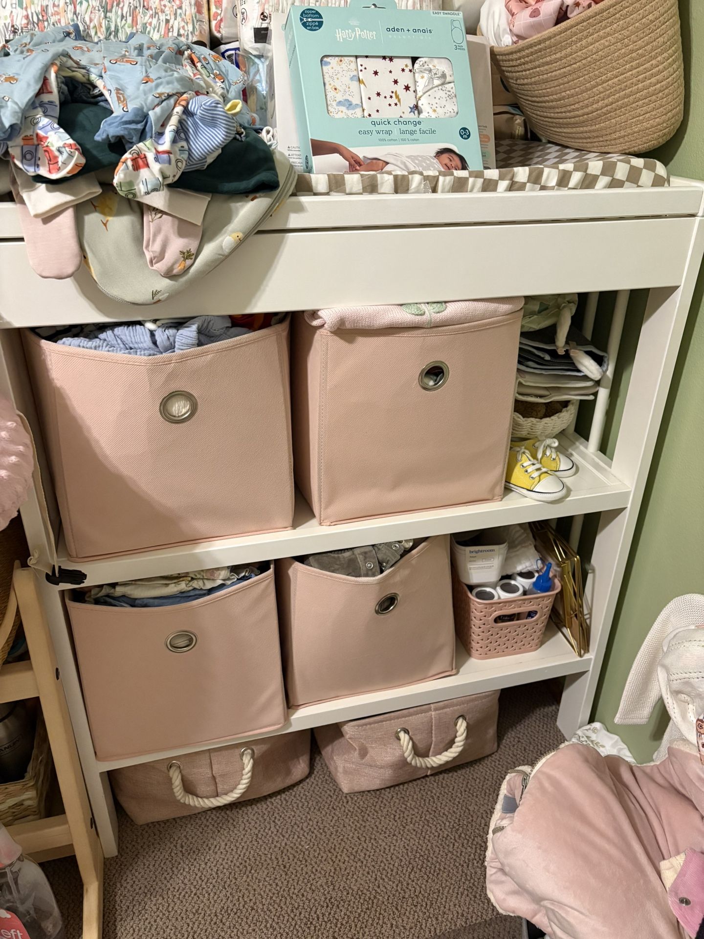 White Changing Table