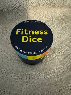 Fitness Dice: 7 Wooden Dice