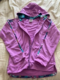 12T Adidas Girls Pink Zip-Up Hoodie Jacket