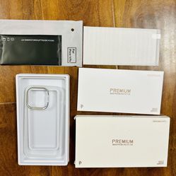 Case and Screen Protector For iPhone 14 Pro New Condition In Box