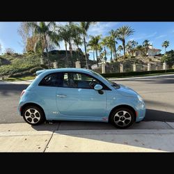 Beautiful Car Fiat 500E
