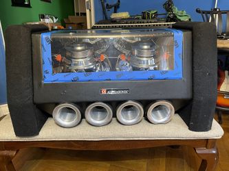 Alphasonik Sub-speaker Including Amplifier 