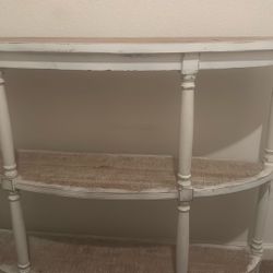 Entry Table Shelf 