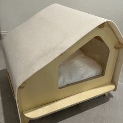 Rawry Pet Cabin Luxury Wooden Pet Bed for Cats and Small Dogs
