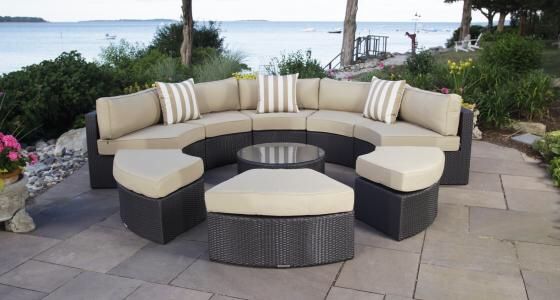 Outdoor all weather wicker patio furniture