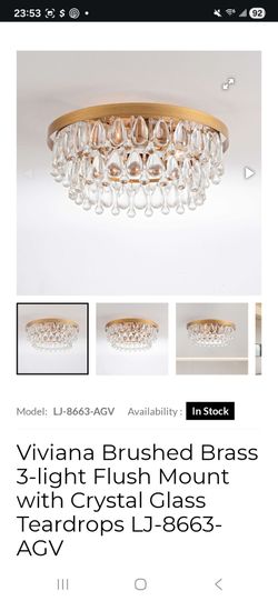 Crystal glass teardrops