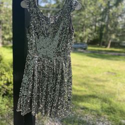 Top Shop Shimmering Dress