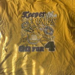 Lakers 4peat Graphic Tee