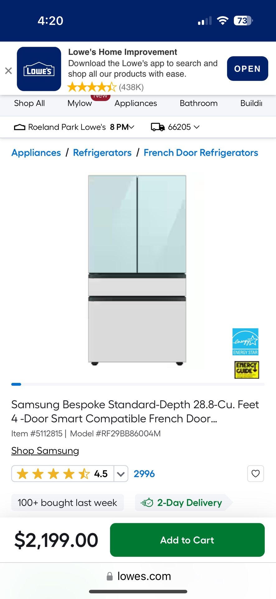 Brand NEW Samsung Bespoke