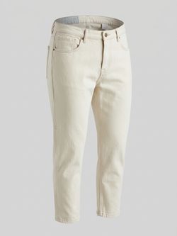 Thrills Palm Trees Street Machines Off-White Cotton Jeans