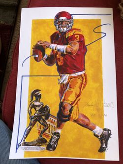 USC TROJANS CARSON PALMER GILCEE PRINT