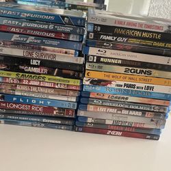 Like New Blu Rays For Sale 3$ Individual Or 2 For 5$