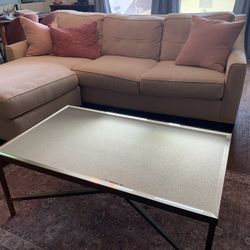 Gold Mirrored Coffee Table