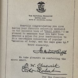 1909 Heart Songs: Melodies From Days Gone By