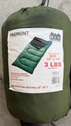 WFS Fremont Sleeping Bag 33x75