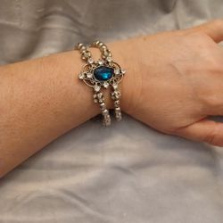 Double Strand Fashion Bracelet. Size Medium 