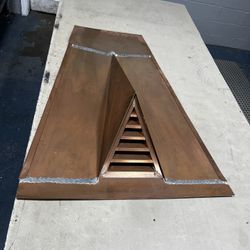 Copper Roof Vent Louver Dormer