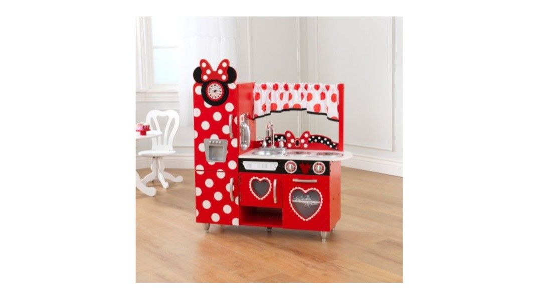 KidKraft Disney Jr. Minnie Mouse Toddler Kitchen Play Kitchen NEW