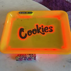 Cookies LED rolling Tray 