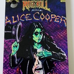 Alice Cooper Rock N Roll Comic Keychain 