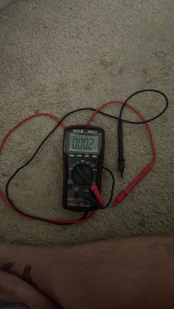 Matco digital voltmeter