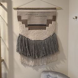 Crate & Barrel Woven Wall Art