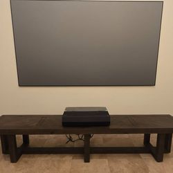 Optoma CinemaX P1 Projector + 100" ALR Screen