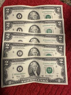 2 Dollar Bills Make Offer 