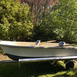 Sorensen 12’ Fishing Boat With 9.9 Outboard 