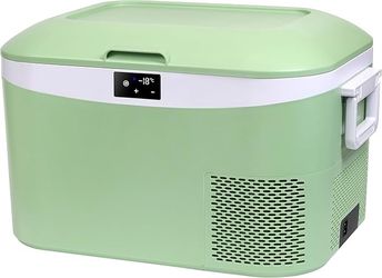 Car Fridge Portable 12V Refrigerator 13.Quart (18 Liter) 12 Volt Freezer Compressor Cooler 12V/24V DC 110～240 V AC for Truck Van RV Camper SUV and Hom