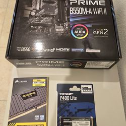 Sealed AM4 Motherboard Ram SSD Combo