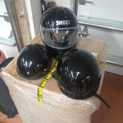 Motorcycle Helmets All 3  For $50
