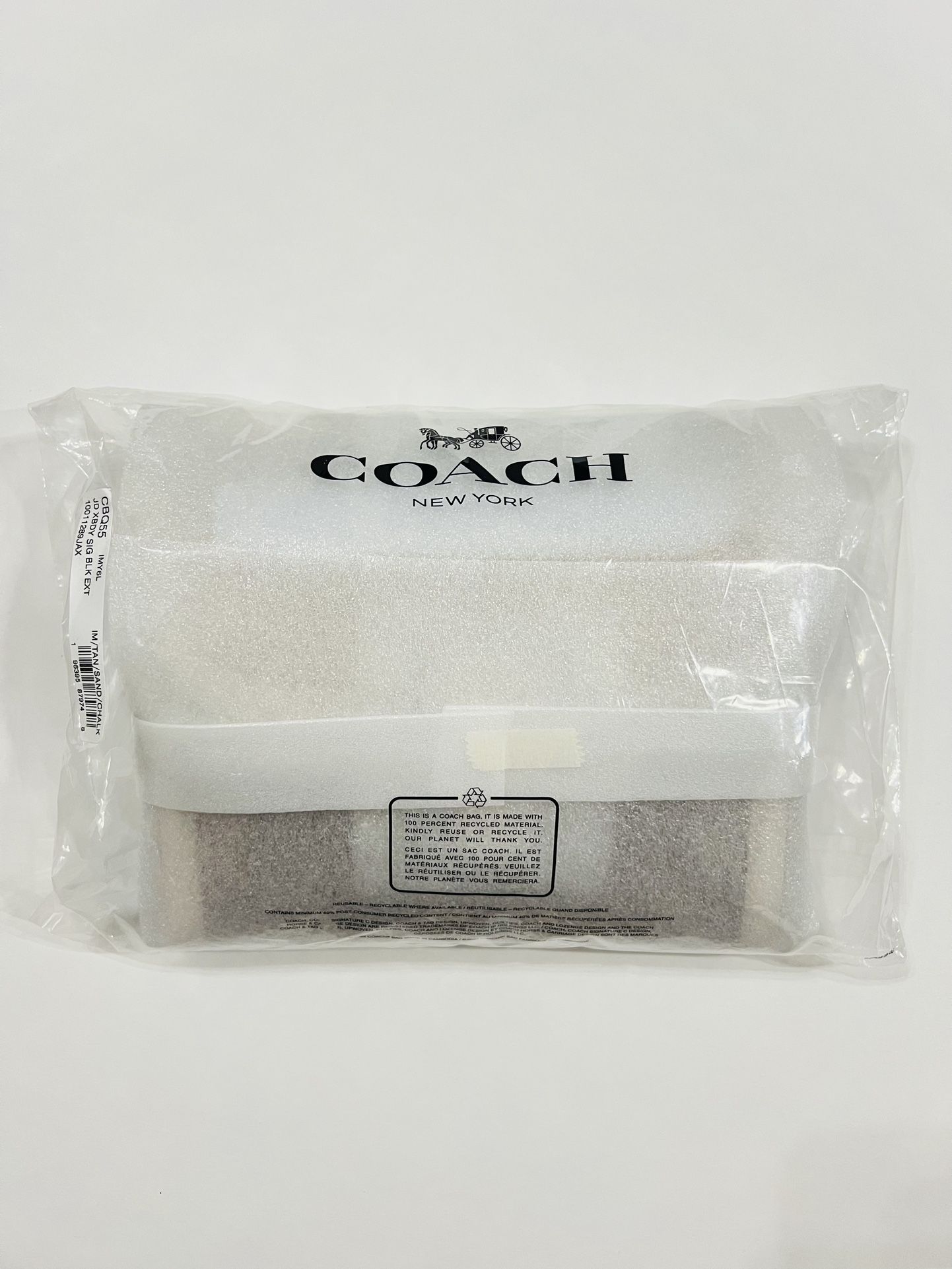 Coach Signature Blocking Exotic Mix Jade Chain Crossbody (BRAND NEW IN BAG)