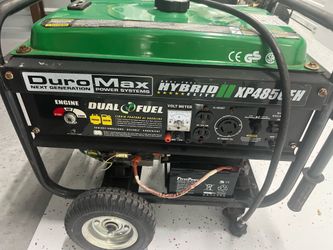 ⚡ DuroMax XP4850EH Dual Fuel Generator