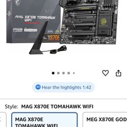 MSI MAG X870E Tomahawk WiFi