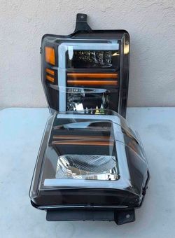 08-10 Ford F250 F350 F450 F550 Super Duty LED DRL Headlights Luces Micas Calaveras Faros Faroles Focos Headlamps