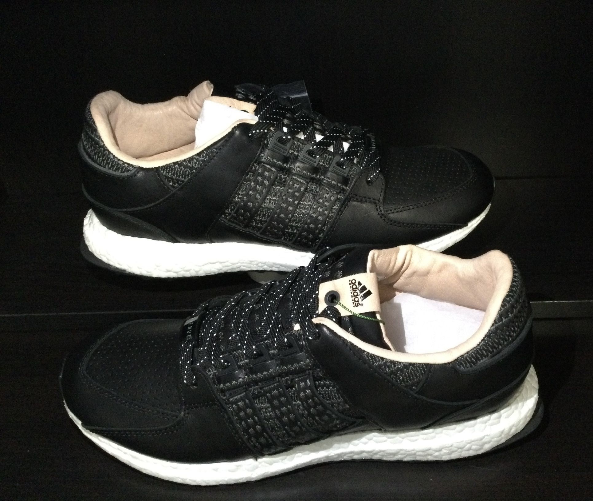 adidas gazelle silver green womens Adidas Ultra Boost EQT Support 93/16 Concepts Black main image 0