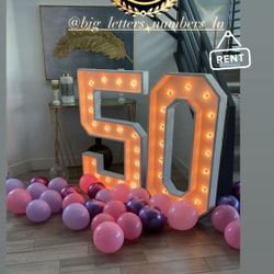 Marquee Letters & Numbers 