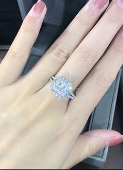Lab diamond Ring
