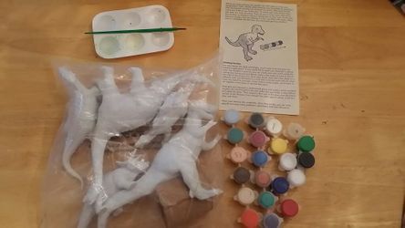 Dinosaur Paint Kit