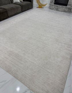 Beige area rug
