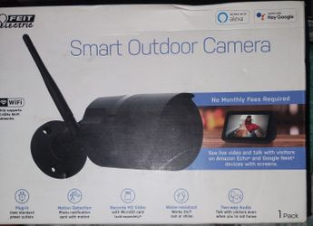 Smart Outdoor Security Camera 